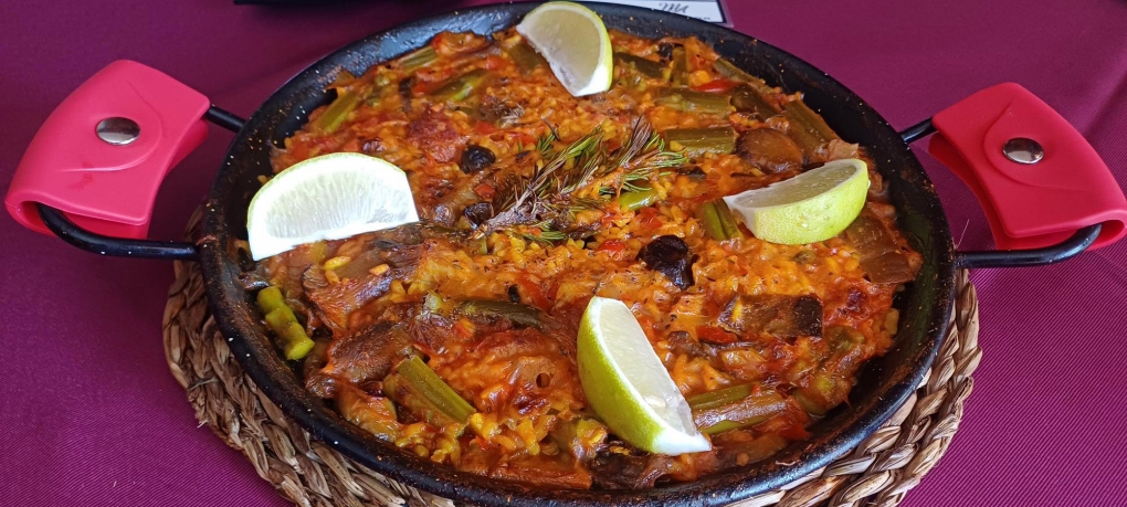 PAELLA DE ARROZ IBÉRICO!!